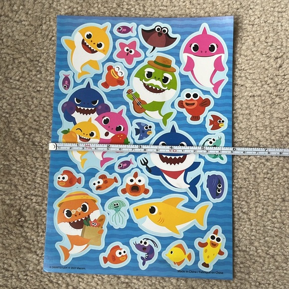 Viacom Baby Shark Stickers - Picture 6 of 6